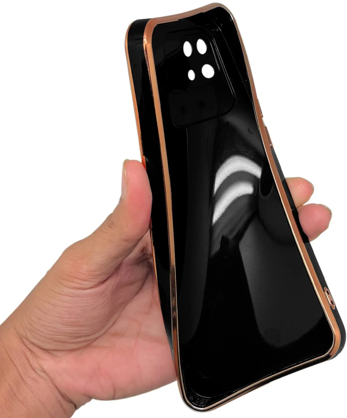 Micvir Back Cover for Poco C3 (Black, Silicon, Pack of: 1) — image 4 of 4