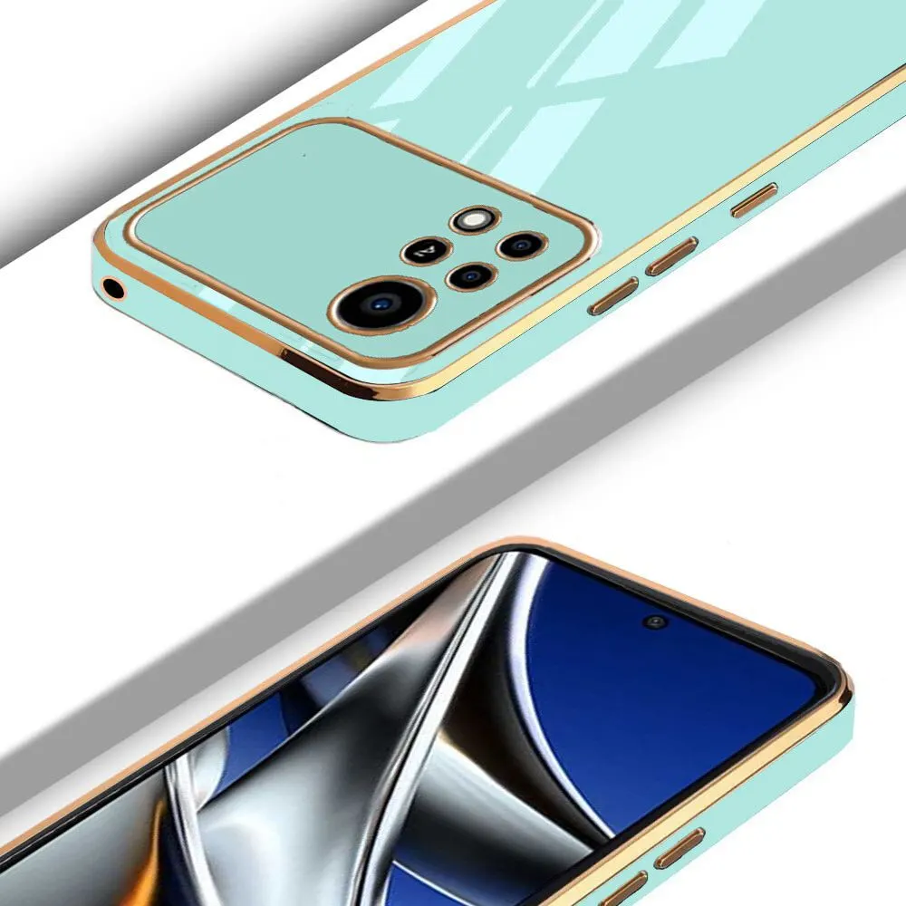 Micvir Back Cover for Poco X4 Pro 5G (Green, Silicon, Pack of: 1) — image 3 of 4