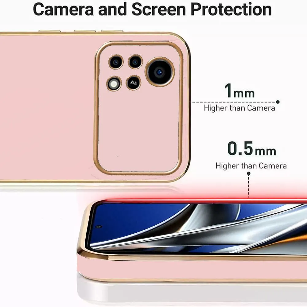 Micvir Back Cover for Poco X4 Pro 5G (Pink, Silicon, Pack of: 1) — image 2 of 4