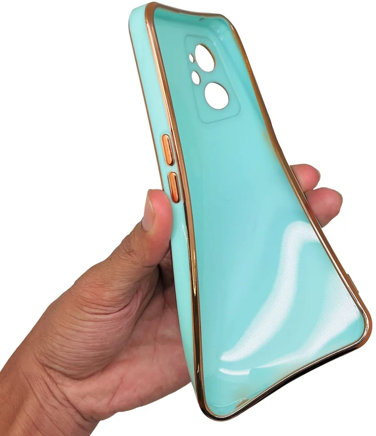 Micvir Back Cover for POCO X2 (Green, Silicon, Pack of: 1) — image 4 of 5