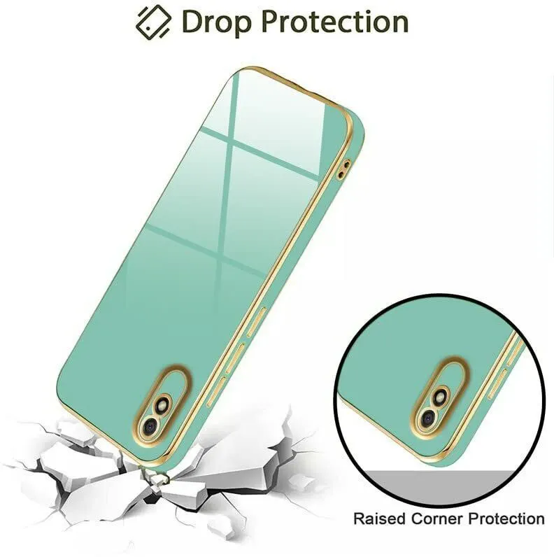 Micvir Back Cover for Redmi 9A (Green, Silicon, Pack of: 1) — image 4 of 5