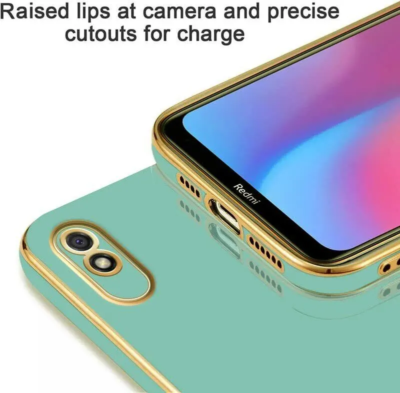 Micvir Back Cover for Redmi 9A (Green, Silicon, Pack of: 1) — image 5 of 5