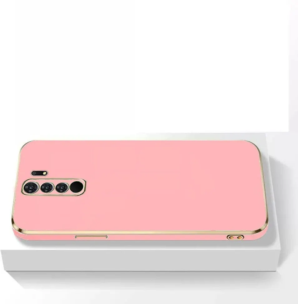 Micvir Back Cover for Redmi 9 Prime (Pink, Silicon, Pack of: 1) — image 2 of 3