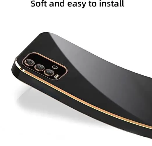 Micvir Back Cover for Redmi 9 Power (Black, Silicon, Pack of: 1) — image 3 of 4