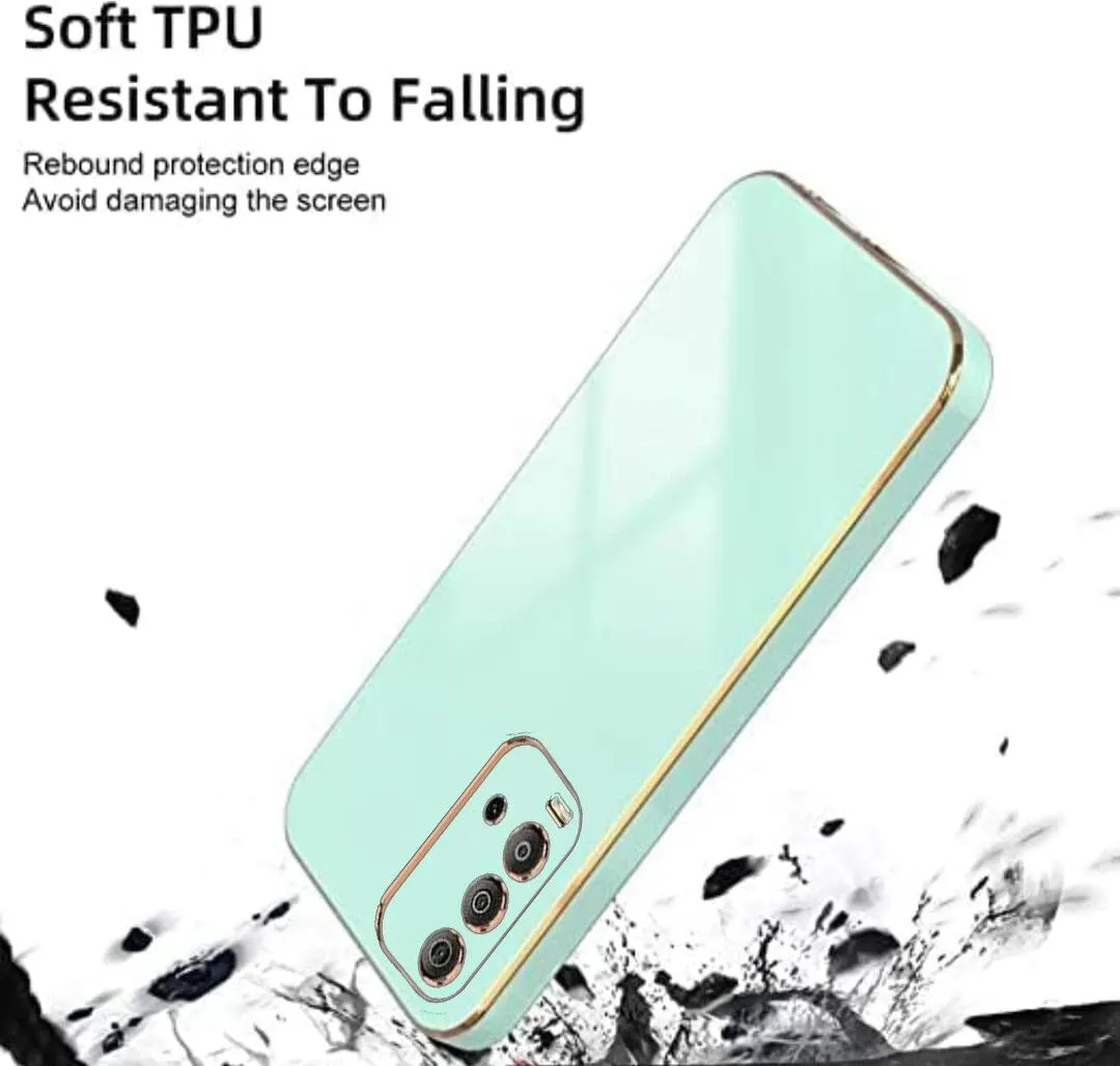Micvir Back Cover for Redmi 9 Power (Green, Silicon, Pack of: 1) — image 3 of 4