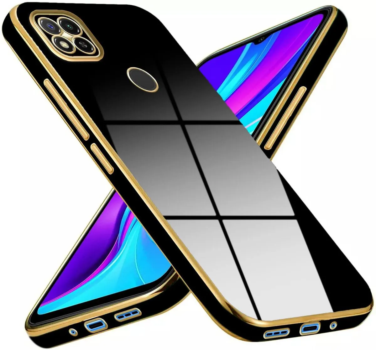 Micvir Back Cover for Redmi 9 (Black, Silicon, Pack of: 1) — image 2 of 5