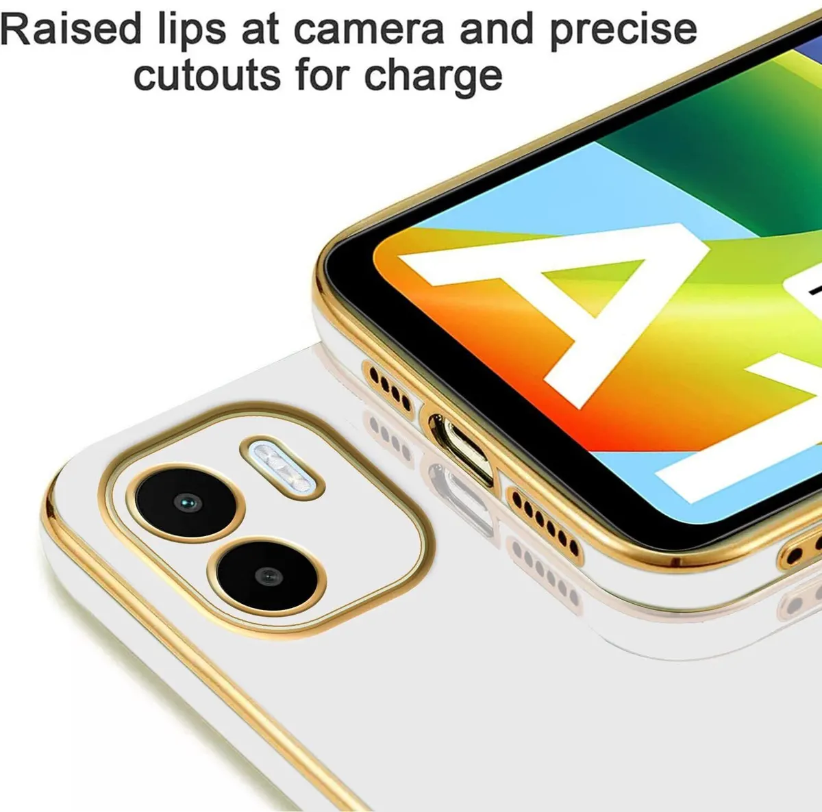 Micvir Back Cover for Mi A1 (White, Silicon, Pack of: 1) — image 3 of 5