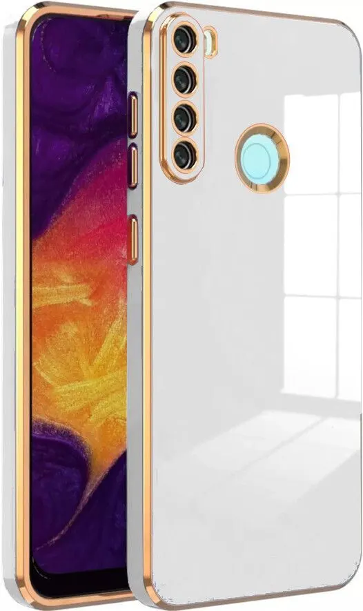 Micvir Back Cover for Mi Redmi Note 8 (White, Silicon, Pack of: 1)