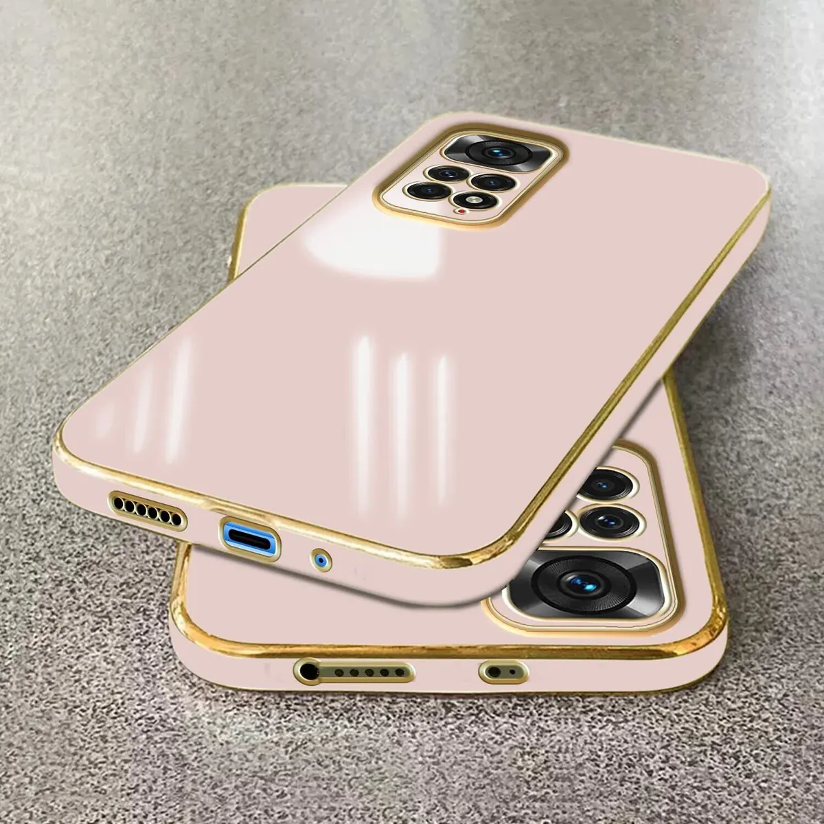 Micvir Back Cover for Redmi Note 11s (Pink, Silicon, Pack of: 1) — image 3 of 3