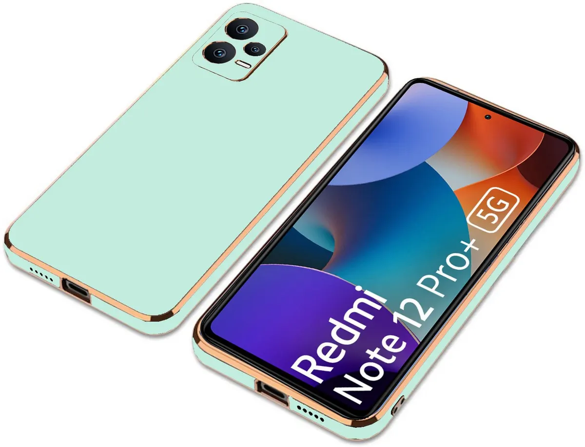 Micvir Back Cover for Redmi Note 12 Pro Plus 5G (Green, Camera Bump Protector, Silicon, Pack of: 1) — image 4 of 5