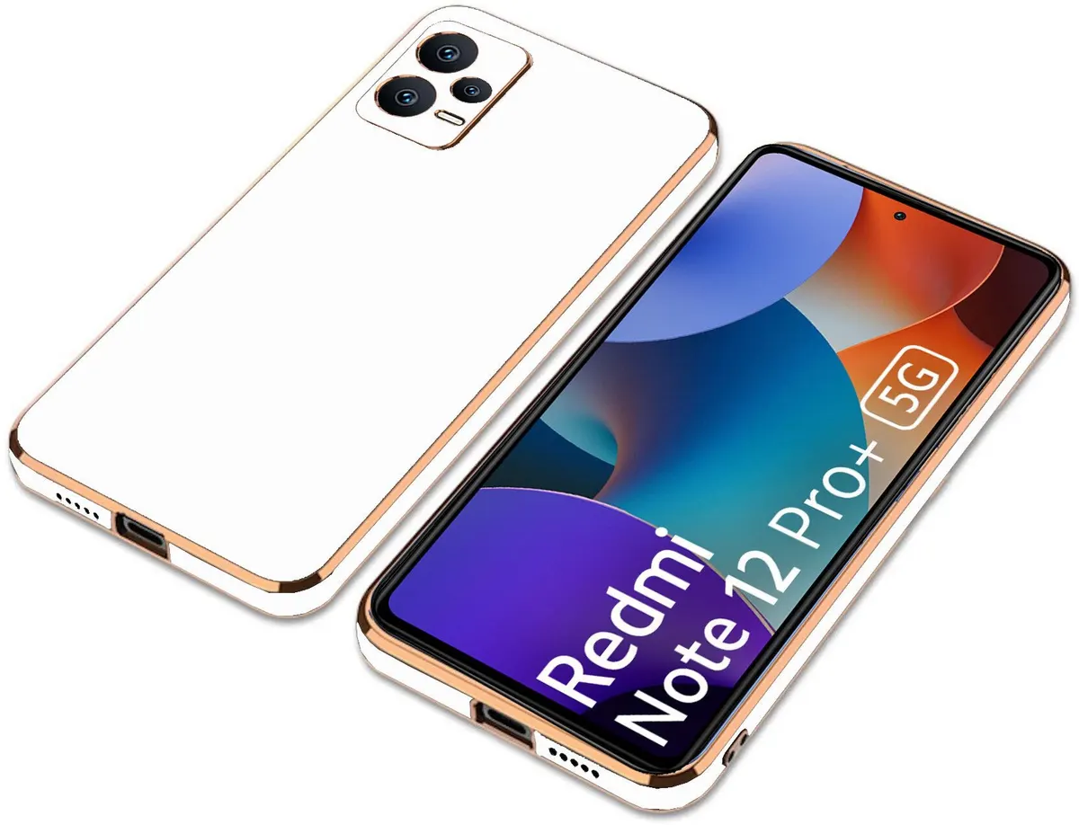 Micvir Back Cover for Redmi Note 12 Pro Plus 5G (White, Camera Bump Protector, Silicon, Pack of: 1) — image 4 of 5