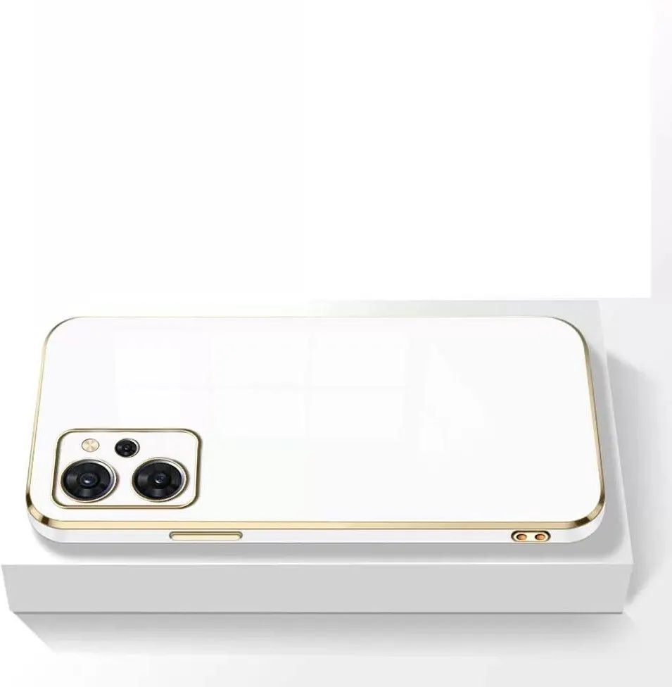 Micvir Back Cover for Realme 9i 5G (White, Silicon, Pack of: 1) — image 2 of 4