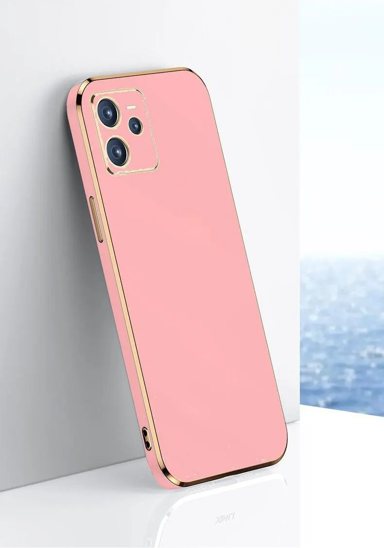 Micvir Back Cover for Realme C35 (Pink, Silicon, Pack of: 1) — image 3 of 3