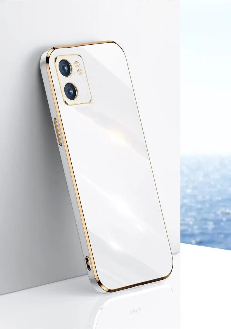 Micvir Back Cover for Realme Narzo 50 5G (White, Silicon, Pack of: 1) — image 3 of 4