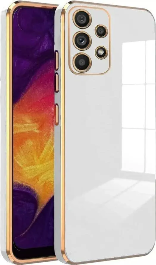 Micvir Back Cover for Samsung Galaxy A13 (White, Silicon, Pack of: 1)