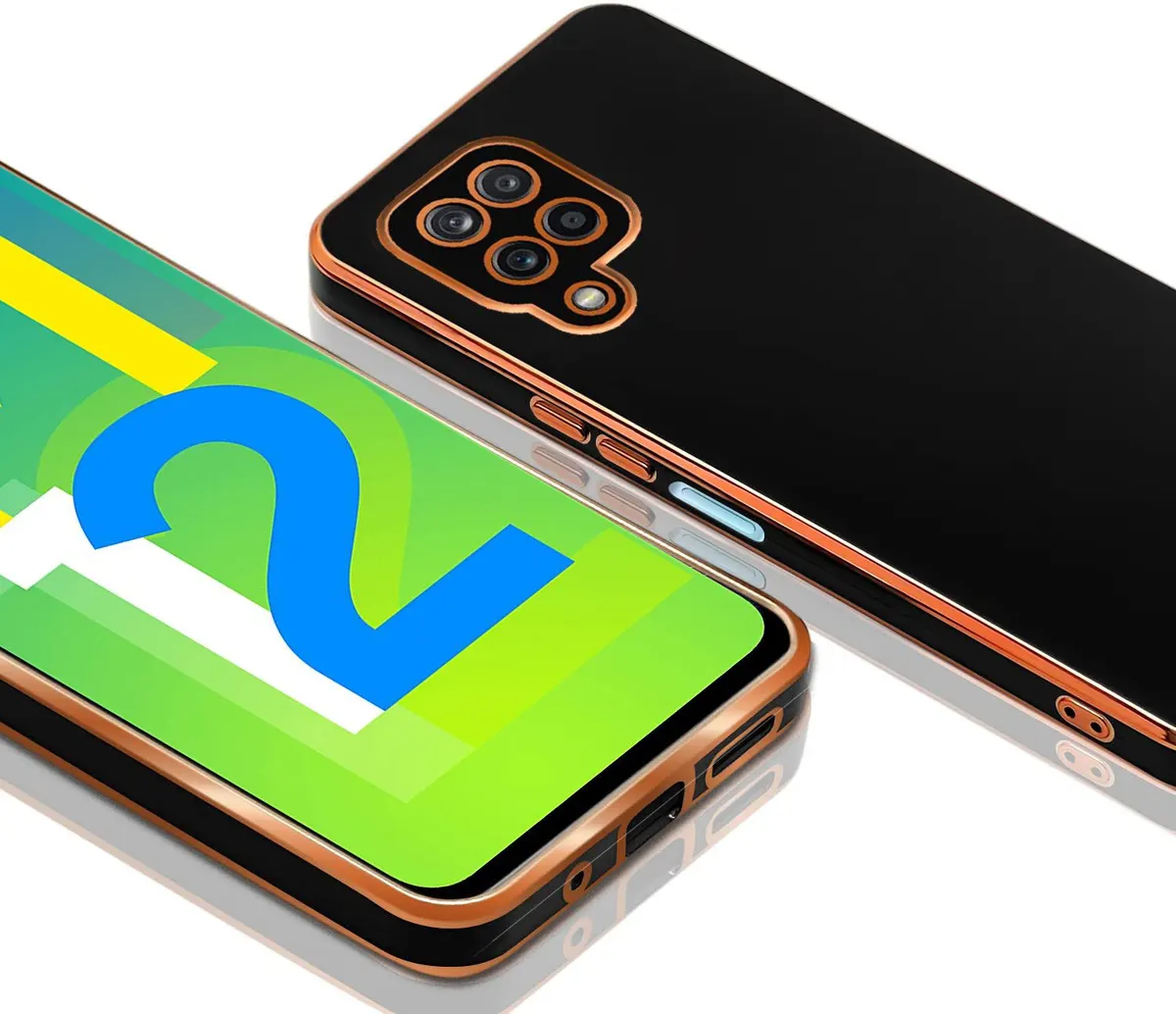 Micvir Back Cover for Samsung Galaxy M12 (Black, Silicon, Pack of: 1) — image 3 of 4