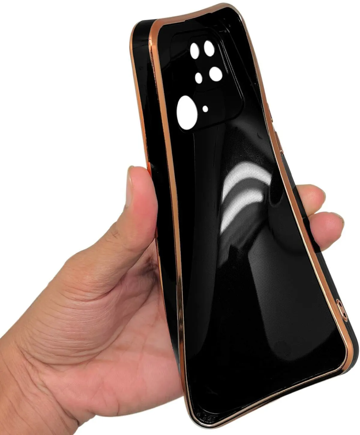 Micvir Back Cover for Samsung Galaxy M12 (Black, Silicon, Pack of: 1) — image 4 of 4