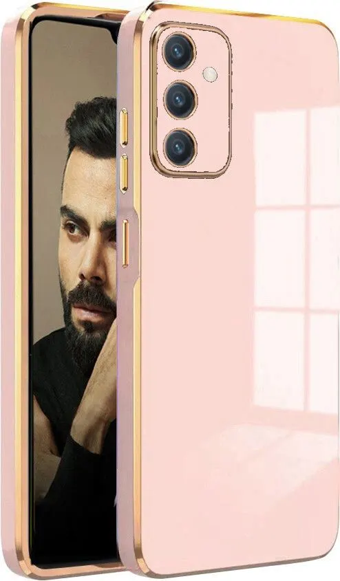 Micvir Back Cover for Samsung Galaxy M14 5G (Pink, Silicon, Pack of: 1)