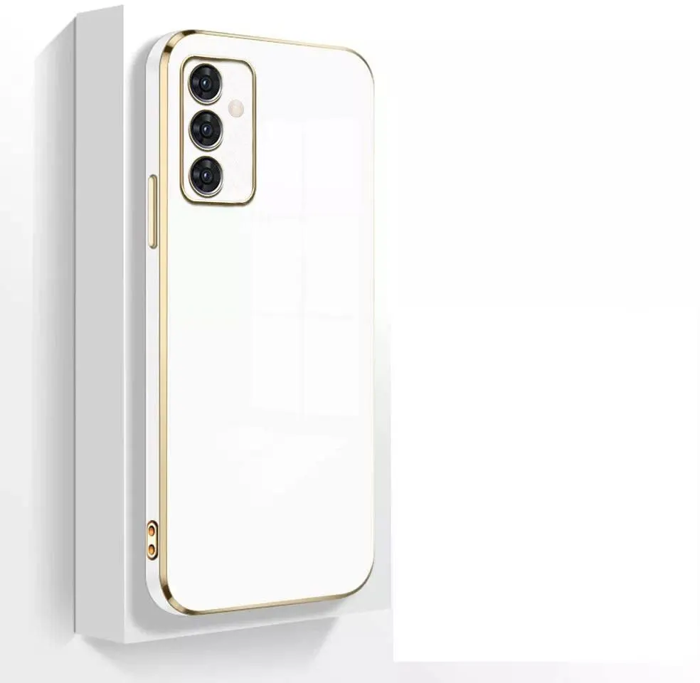 Micvir Back Cover for Samsung Galaxy S23 Plus 5g (White, Silicon, Pack of: 1)