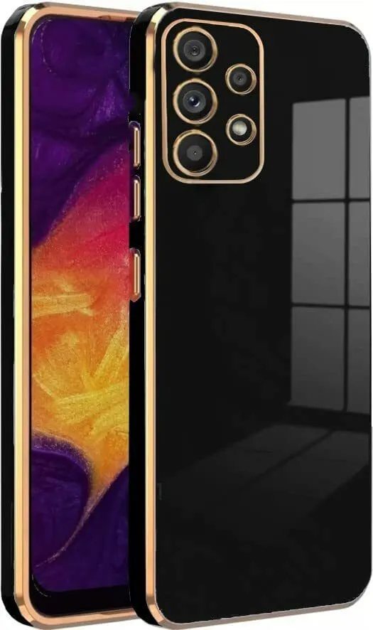 Micvir Back Cover for Samsung M32 5G (Black, Silicon, Pack of: 1)