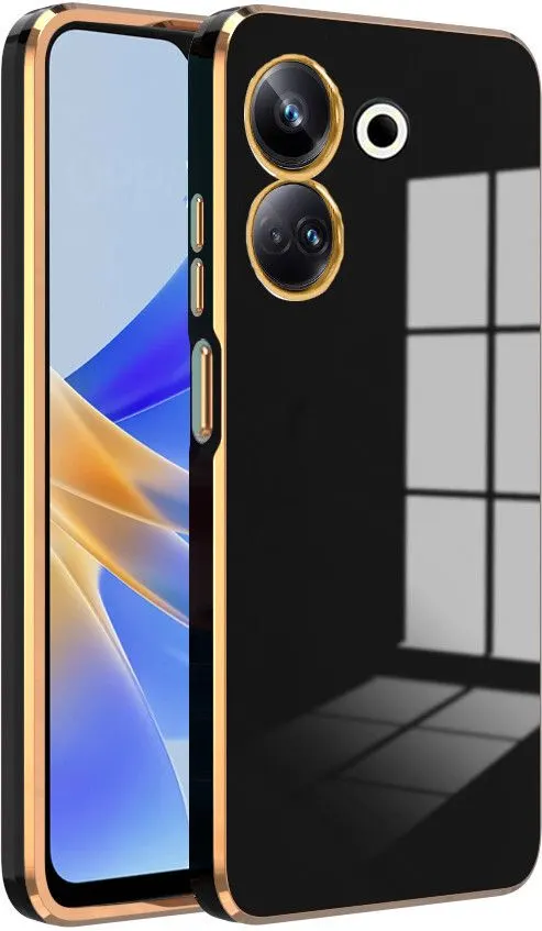 Micvir Back Cover for Tecno Camon 20 5G (Black, Camera Bump Protector, Silicon, Pack of: 1) — image 1 of 5
