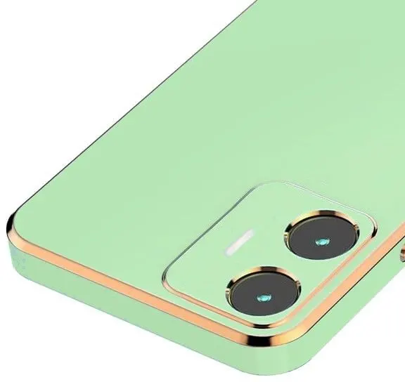 Micvir Back Cover for Vivo T1 44W (Green, Silicon, Pack of: 1) — image 3 of 5