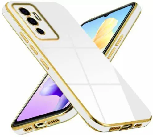 Micvir Back Cover for Vivo V23e 5G, vivo y75 4G (White, Silicon, Pack of: 1) — image 2 of 5