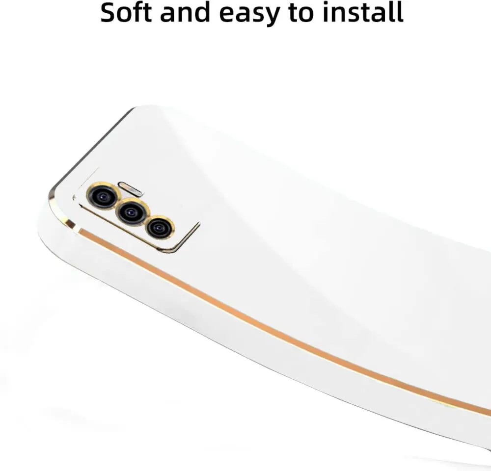 Micvir Back Cover for Vivo V23e 5G, vivo y75 4G (White, Silicon, Pack of: 1) — image 4 of 5