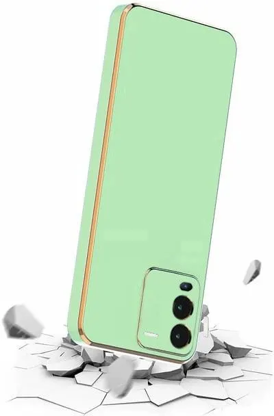 Micvir Back Cover for Vivo V25 Pro 5G (Green, Silicon, Pack of: 1) — image 3 of 5