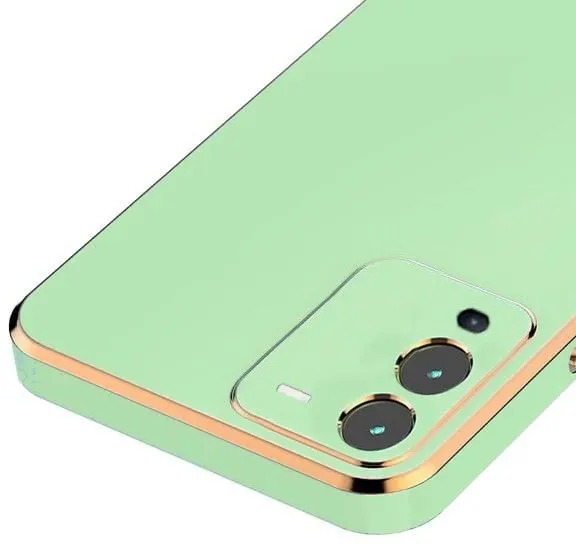Micvir Back Cover for Vivo V25 Pro 5G (Green, Silicon, Pack of: 1) — image 5 of 5