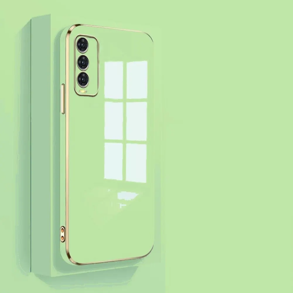 Micvir Back Cover for Vivo Y20, Vivo Y20i, Vivo Y20A, Vivo Y20G, Vivo Y20T, Vivo Y12s, Vivo Y12G (Green, Silicon, Pack of: 1) — image 2 of 5