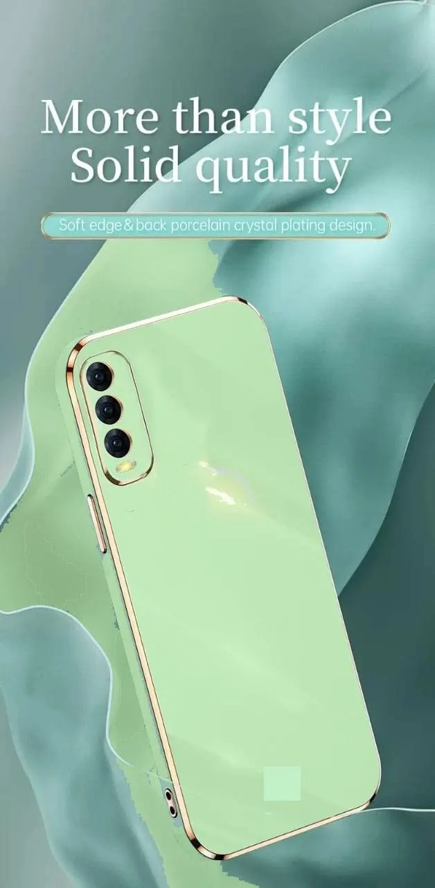 Micvir Back Cover for Vivo Y20, Vivo Y20i, Vivo Y20A, Vivo Y20G, Vivo Y20T, Vivo Y12s, Vivo Y12G (Green, Silicon, Pack of: 1) — image 4 of 5