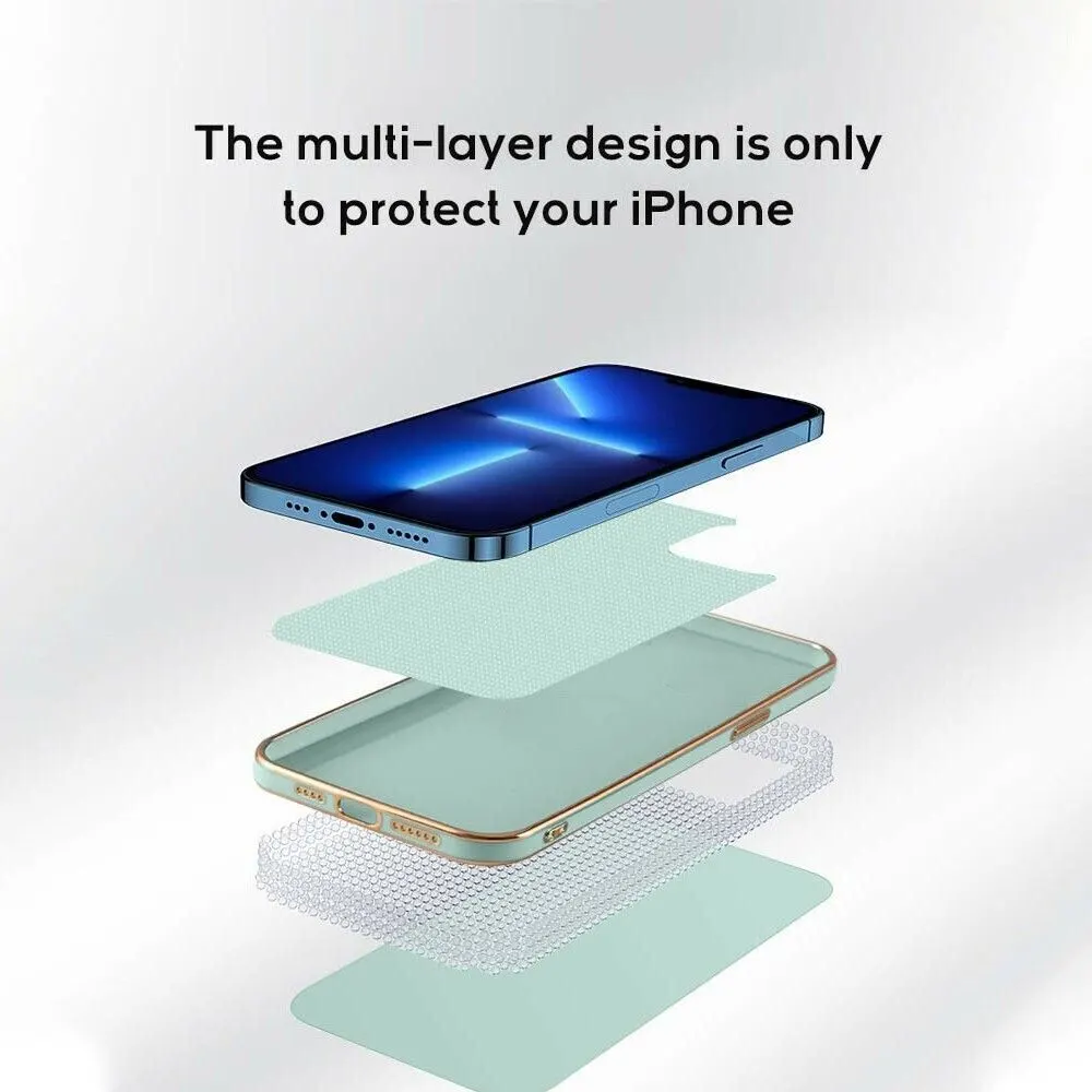Micvir Back Cover for Vivo Y35 (Green, Silicon, Pack of: 1) — image 2 of 5