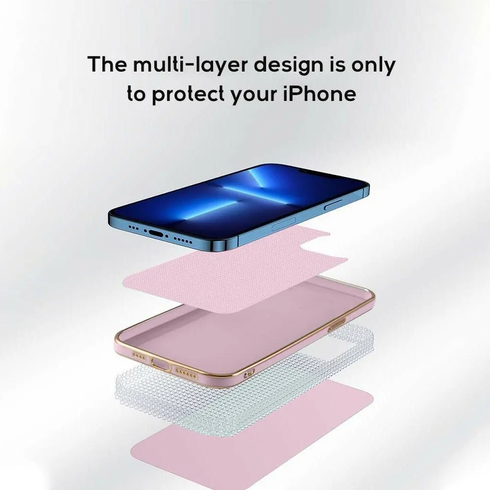 Micvir Back Cover for Vivo Y35 (Pink, Silicon, Pack of: 1) — image 2 of 5