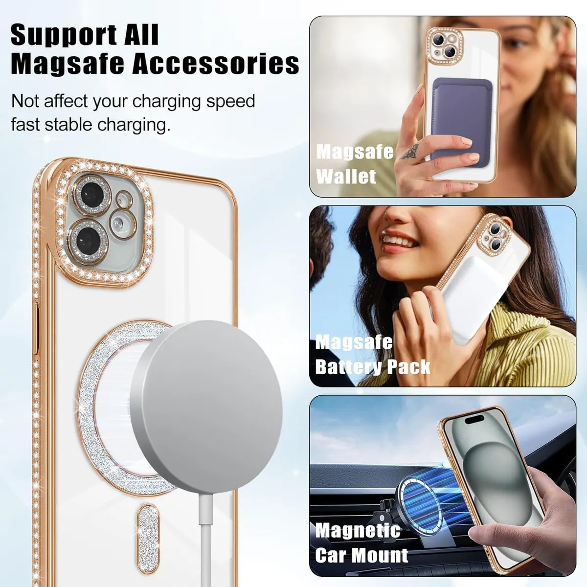 Micvir Back Cover for Apple iPhone 11 (Gold, Silicon, Pack of: 1) — image 4 of 5