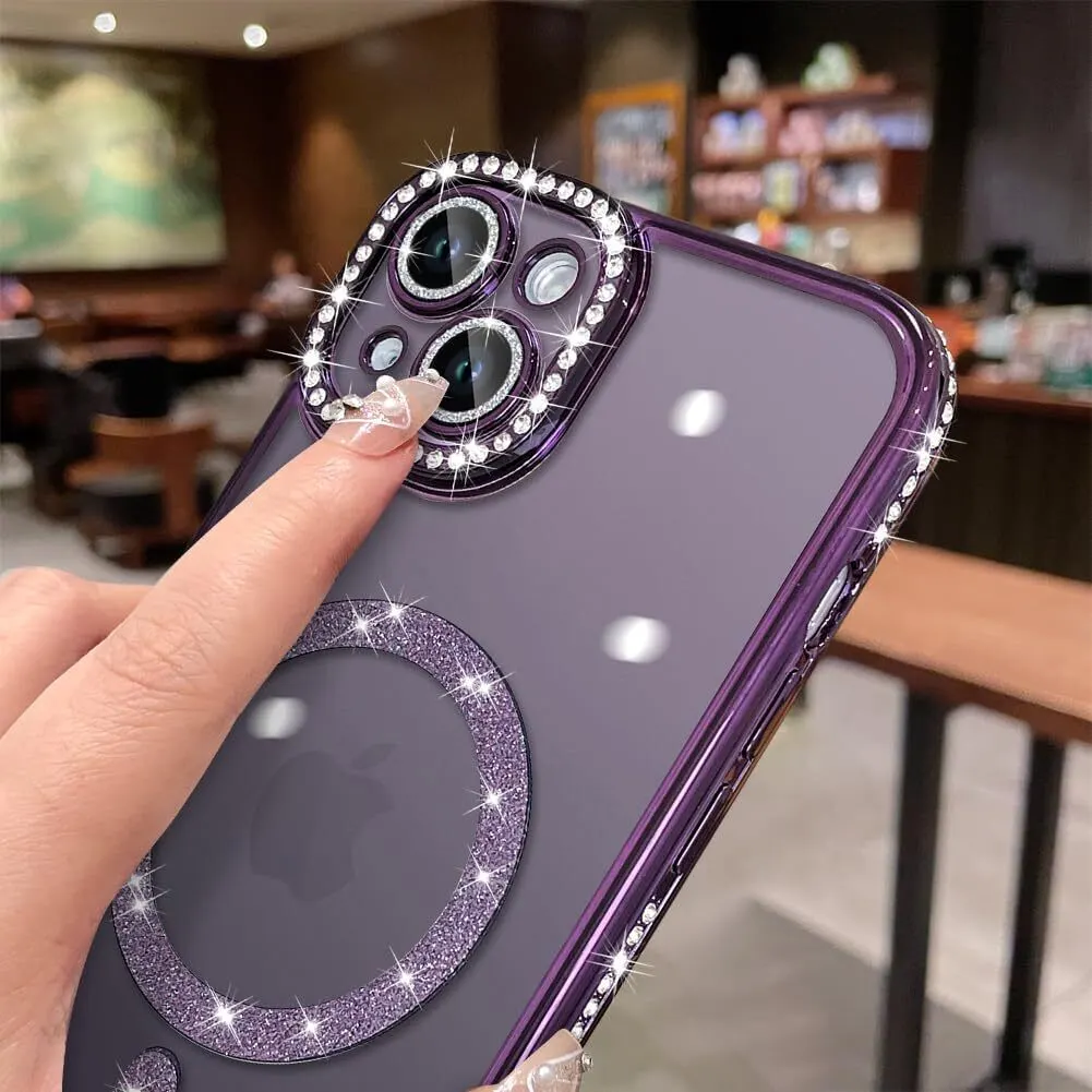 Micvir Back Cover for Apple iPhone 15 (Purple, Silicon, Pack of: 1) — image 2 of 5