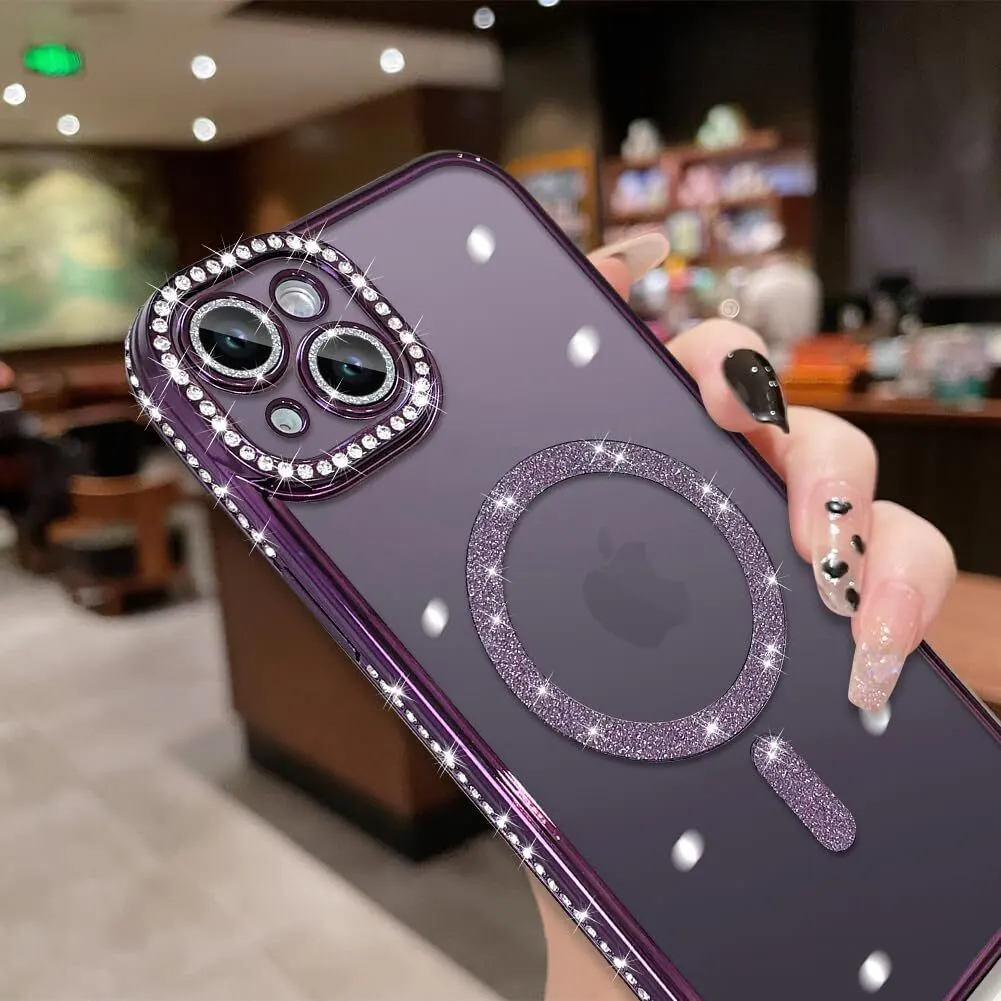 Micvir Back Cover for Apple iPhone 15 (Purple, Silicon, Pack of: 1) — image 3 of 5