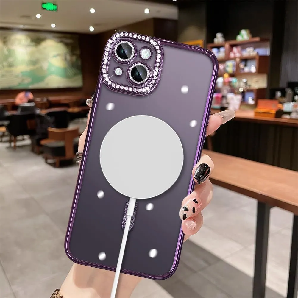 Micvir Back Cover for Apple iPhone 15 (Purple, Silicon, Pack of: 1) — image 4 of 5