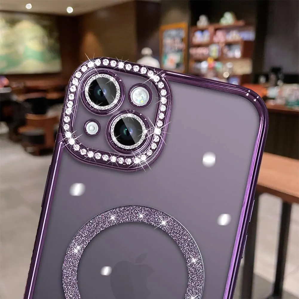 Micvir Back Cover for Apple iPhone 15 (Purple, Silicon, Pack of: 1) — image 5 of 5