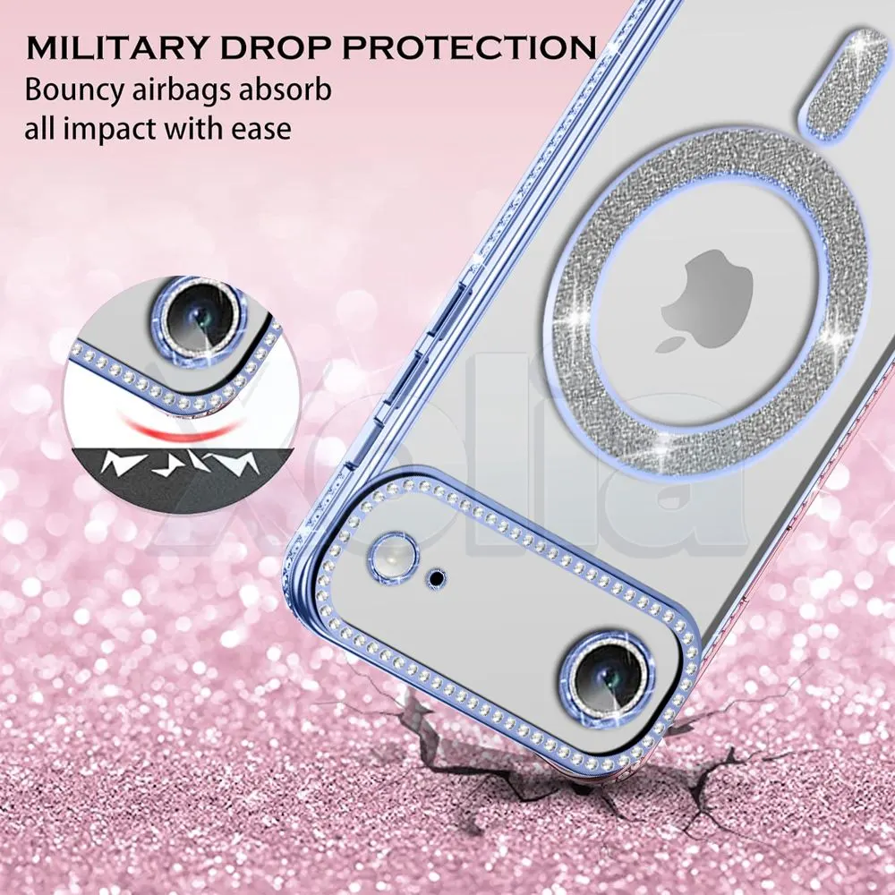 Xolia Back Cover for Apple iPhone 17 Air (Blue, Silicon, Pack of: 1) — image 3 of 5