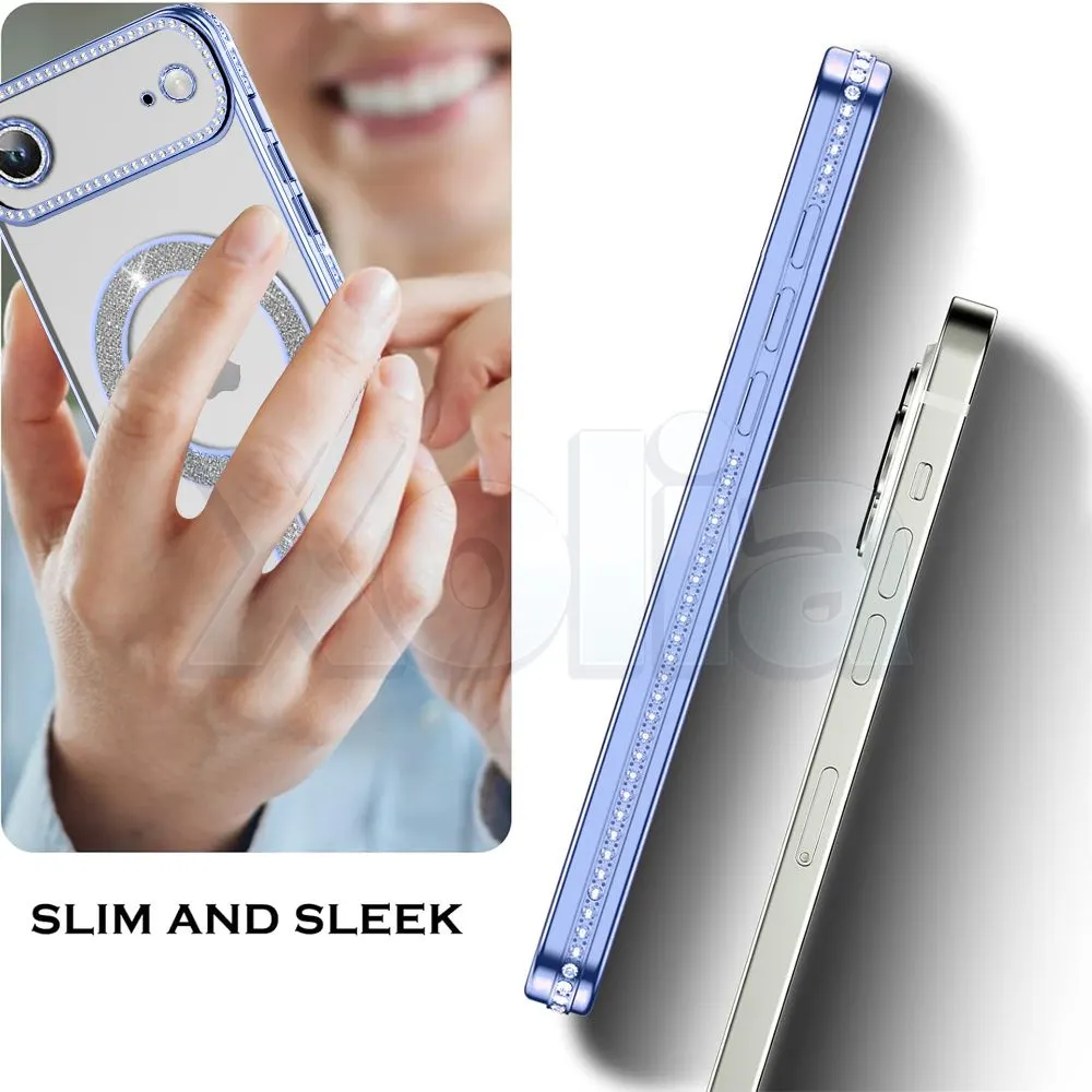 Xolia Back Cover for Apple iPhone 17 Air (Blue, Silicon, Pack of: 1) — image 4 of 5