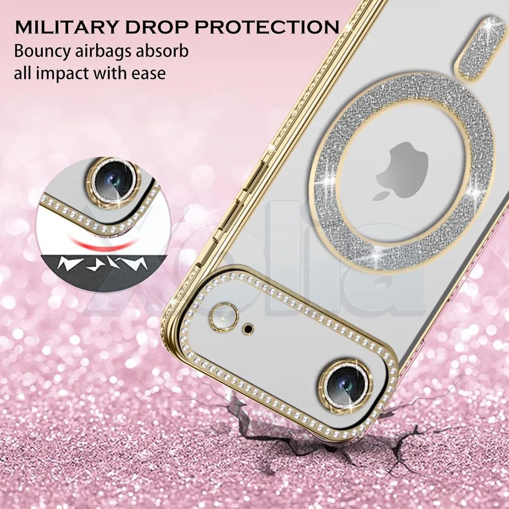 Xolia Back Cover for Apple iPhone 17 Air (Gold, Silicon, Pack of: 1) — image 3 of 5