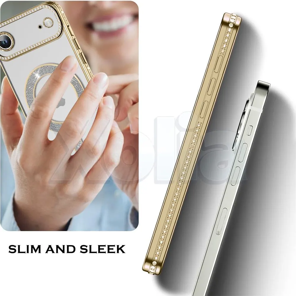 Xolia Back Cover for Apple iPhone 17 Air (Gold, Silicon, Pack of: 1) — image 4 of 5