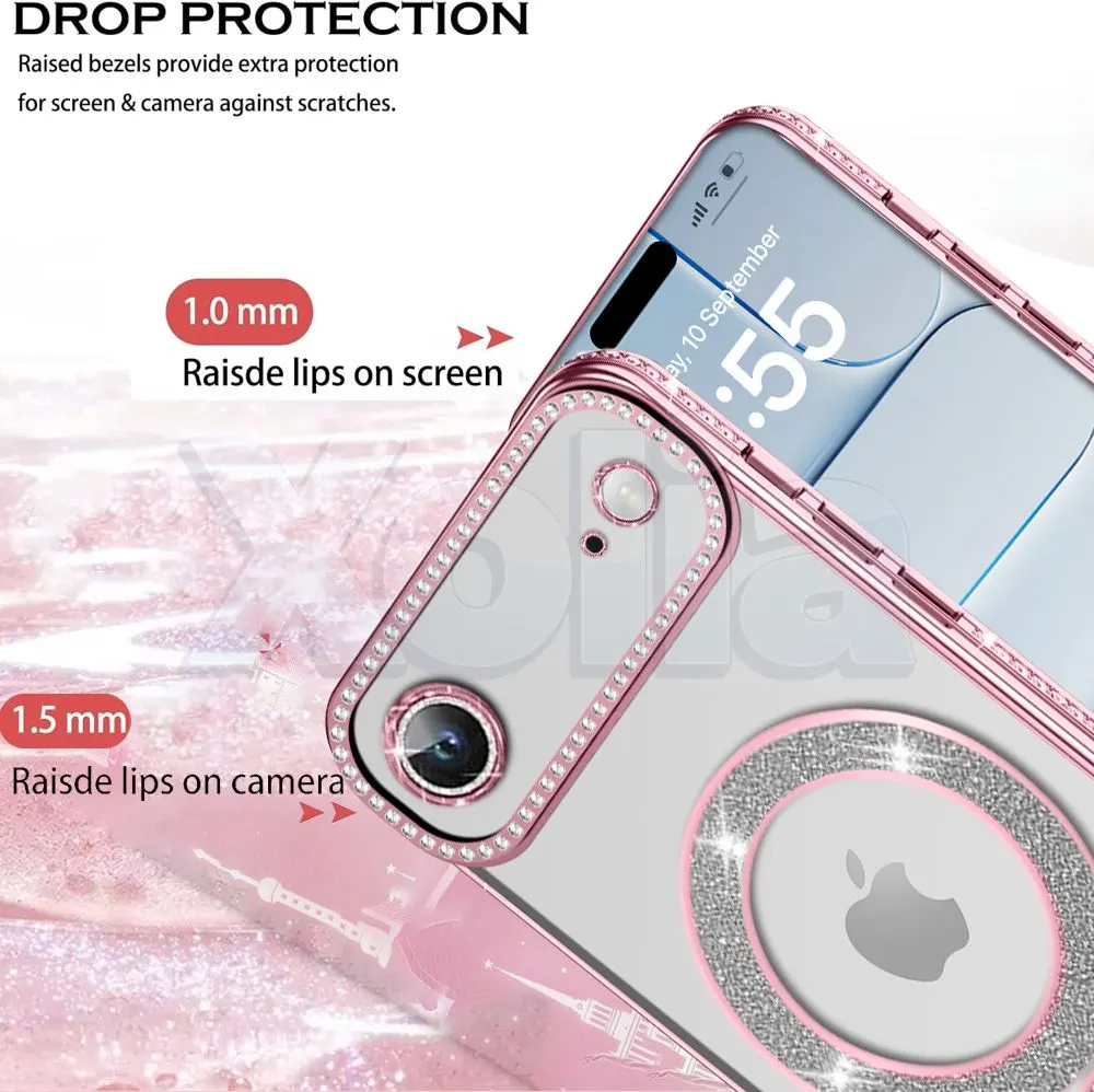 Xolia Back Cover for Apple iPhone 17 Air (Pink, Silicon, Pack of: 1) — image 2 of 5