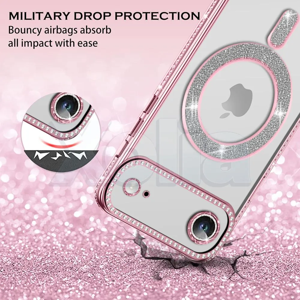 Xolia Back Cover for Apple iPhone 17 Air (Pink, Silicon, Pack of: 1) — image 3 of 5