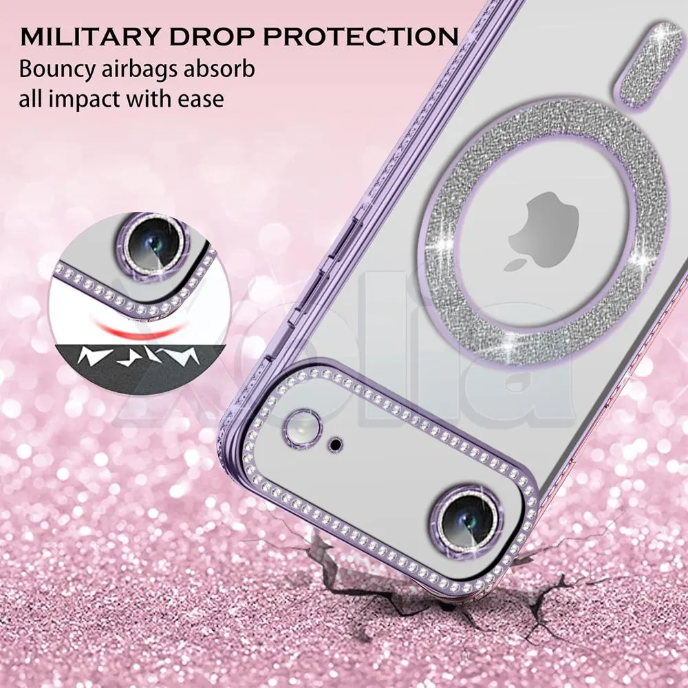 Xolia Back Cover for Apple iPhone 17 Air (Purple, Silicon, Pack of: 1) — image 3 of 5