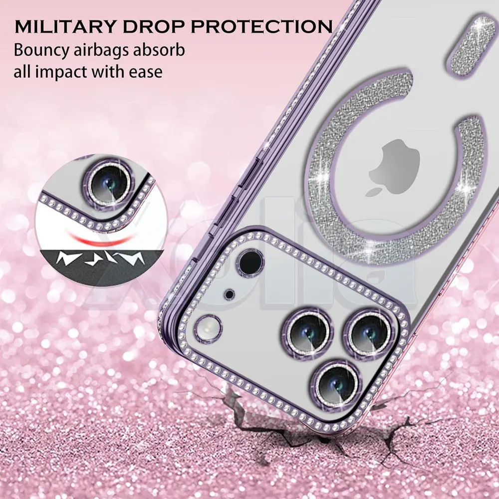 Xolia Back Cover for Apple iPhone 17 Pro Max (Purple, Silicon, Pack of: 1) — image 3 of 5
