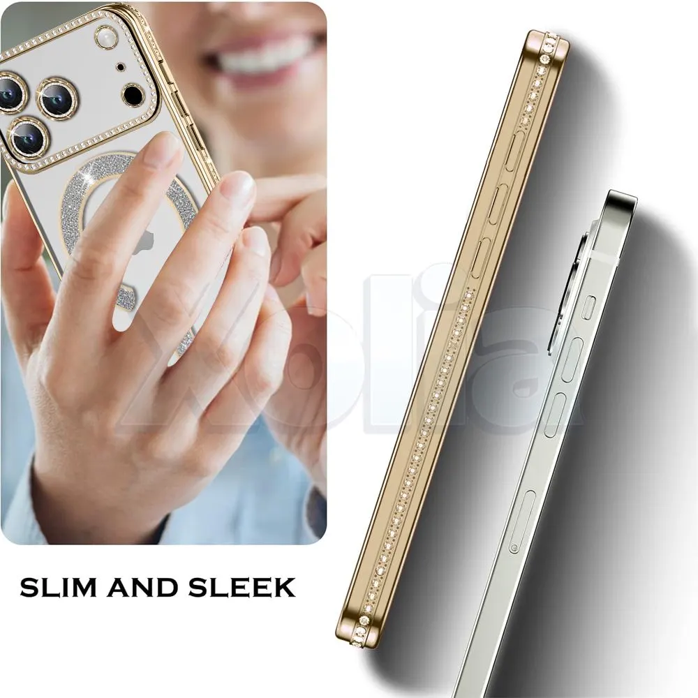 Xolia Back Cover for Apple iPhone 17 Pro (Gold, Silicon, Pack of: 1) — image 4 of 5