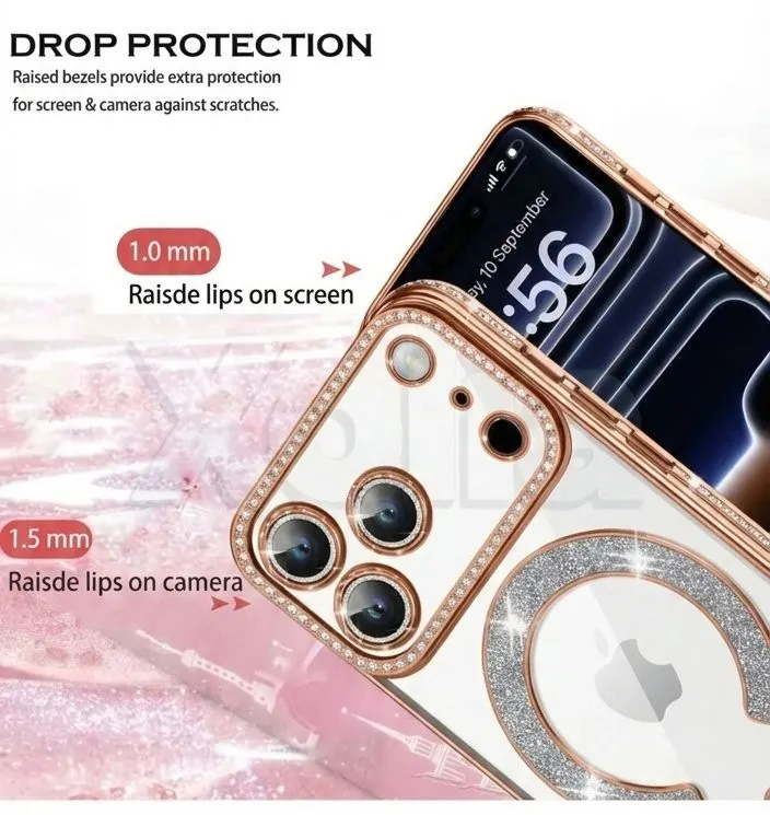 Xolia Back Cover for Apple iPhone 17 Pro (Orange, Silicon, Pack of: 1) — image 3 of 4