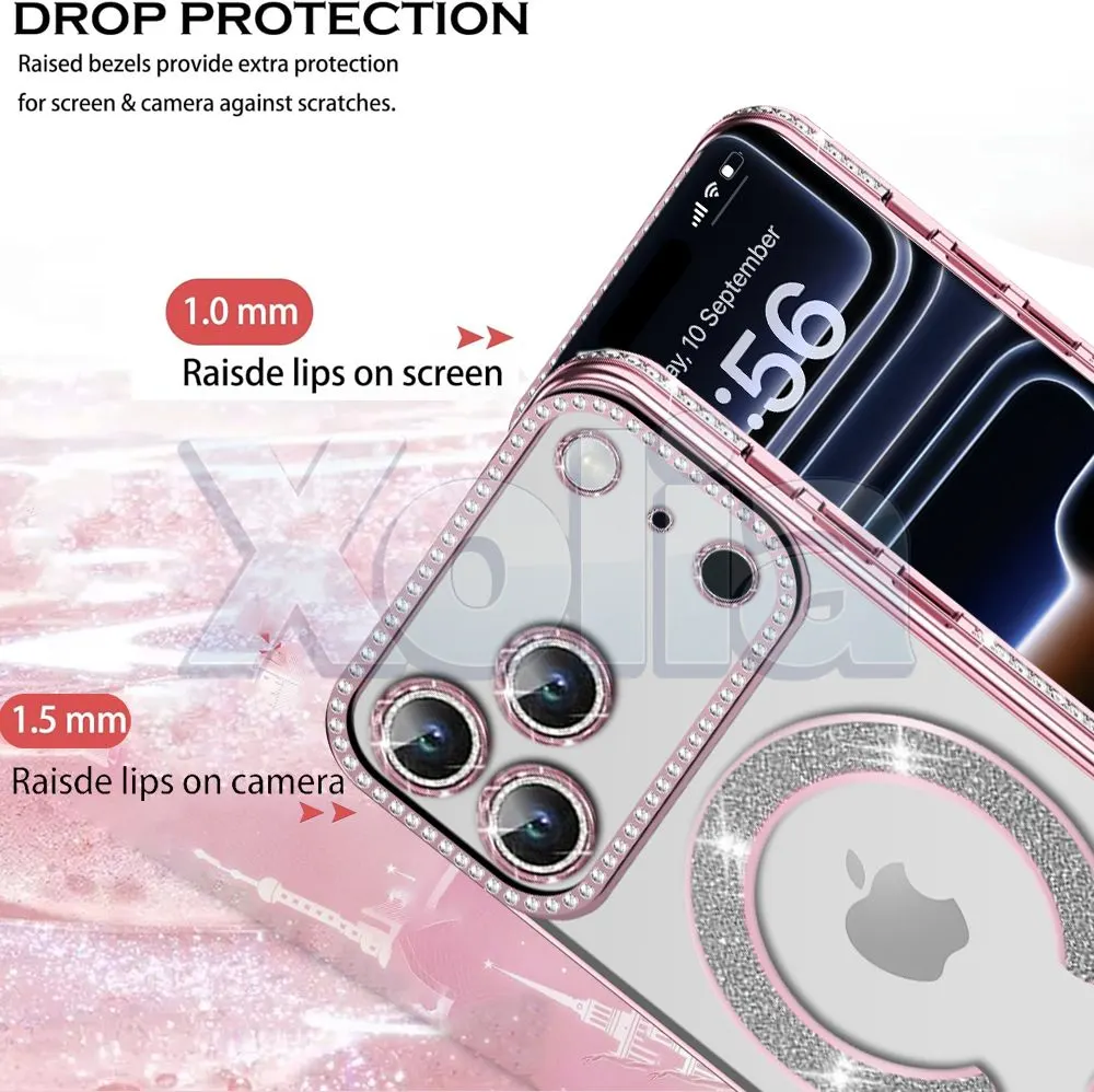 Xolia Back Cover for Apple iPhone 17 Pro (Pink, Silicon, Pack of: 1) — image 2 of 5